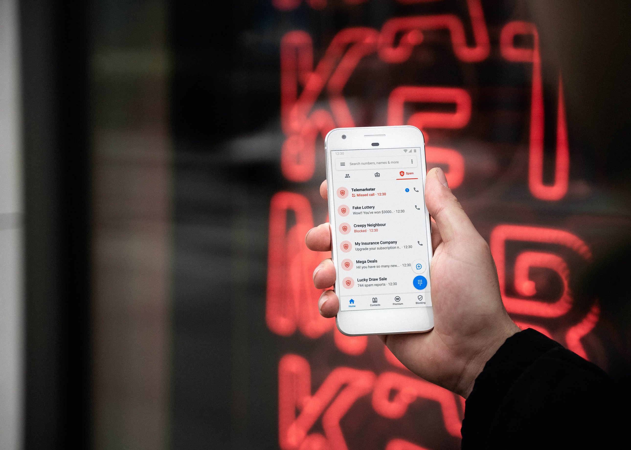 how to identify spam text messages